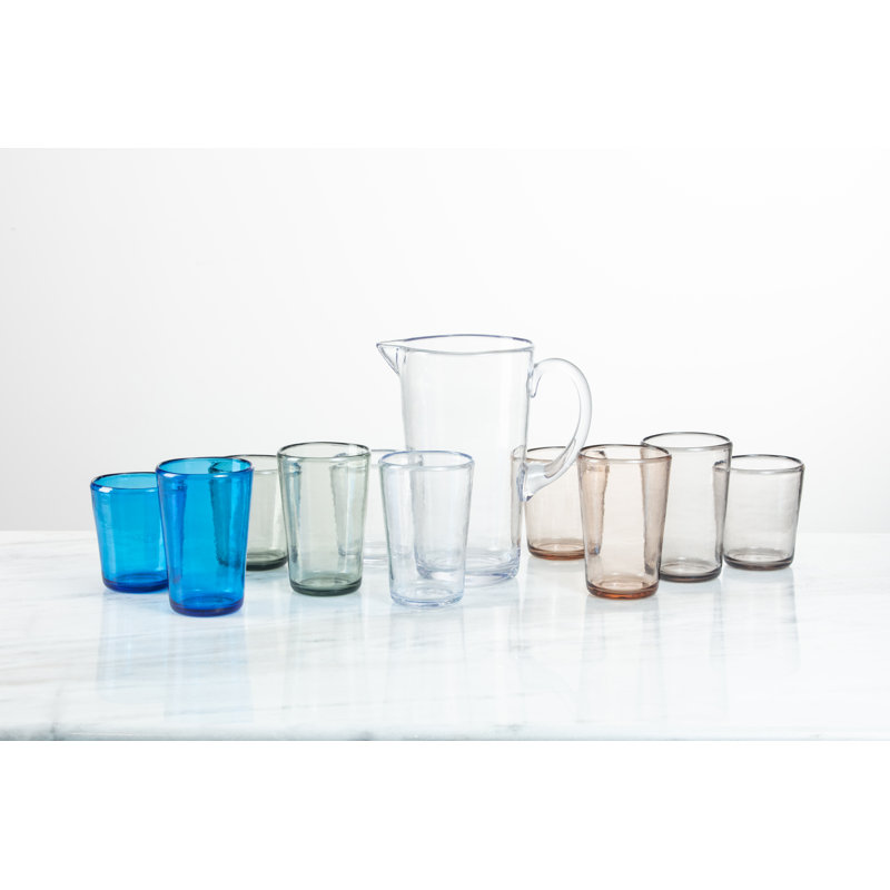 South Bend 12 Piece Green Glassware Set, 14oz.