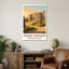 Mount Stewart, Northern Ireland - Romantic Gardens And Stately House Travel Poster. Giclee Print On Wrapped Canvas. Wall Art, Home Decor - Parks & Gardens, Northern Ireland - Wrapped Canvas Print-1673403914