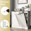 Armoire à poubelle inclinable, armoire à poubelle pour la cuisine, armoire en bois avec poubelle escamotable-106934503