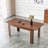Extendable Rectangular Dining Table with 2 Drop Leaves – Walnut Finish