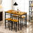 5 - Piece Rustic Bar Table Set-1400396656-1400396658-1400395917