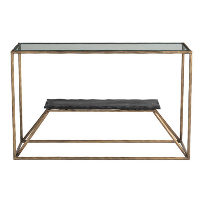 Console Table Brass