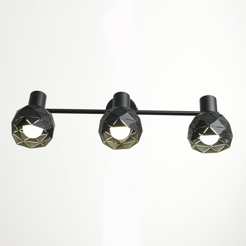 48cm 3 -Light Track Kit, Black