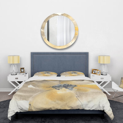 Weave / Muslin Floral Duvet Cover