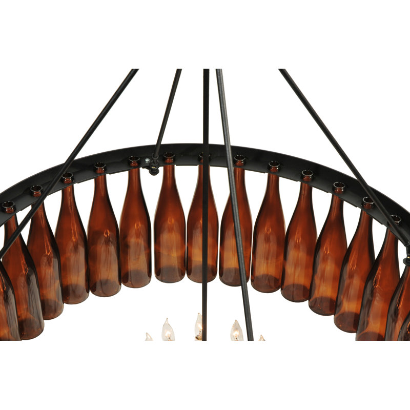 Tuscan Vineyard 12 - Light Chandelier