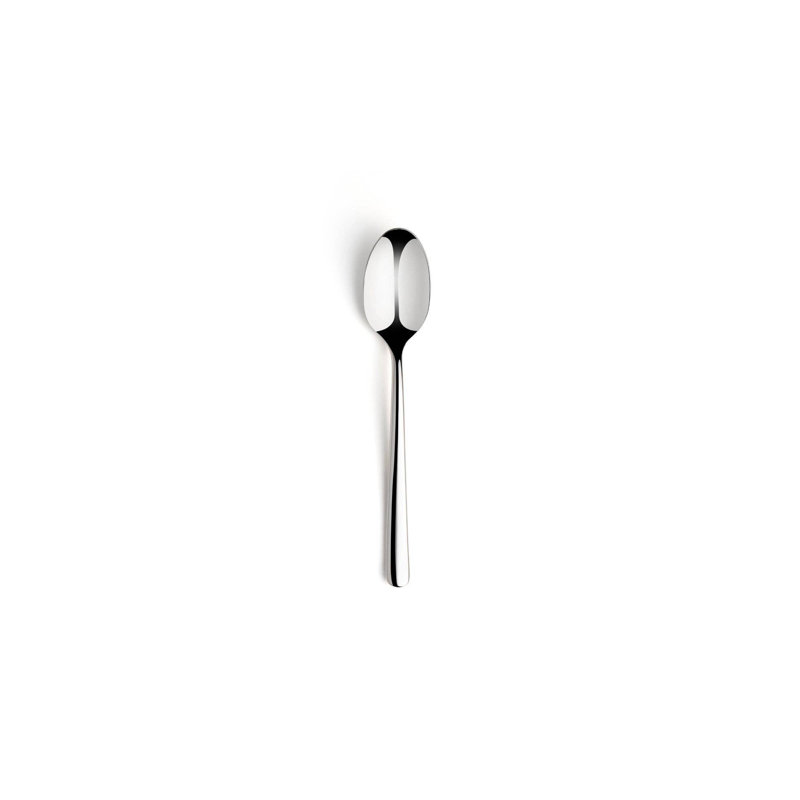 Cuillère à thé en acier inoxydable Aria | 6 po, argent, paquet de 12