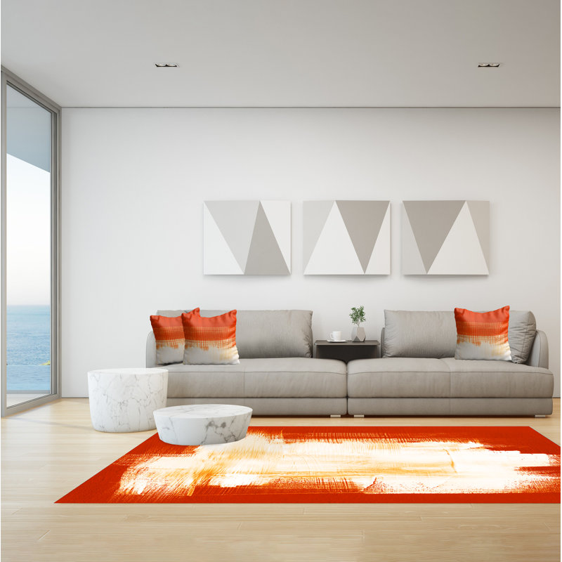 Gacikowski Abstract Area Rug, Rectangle 155 x 230cm