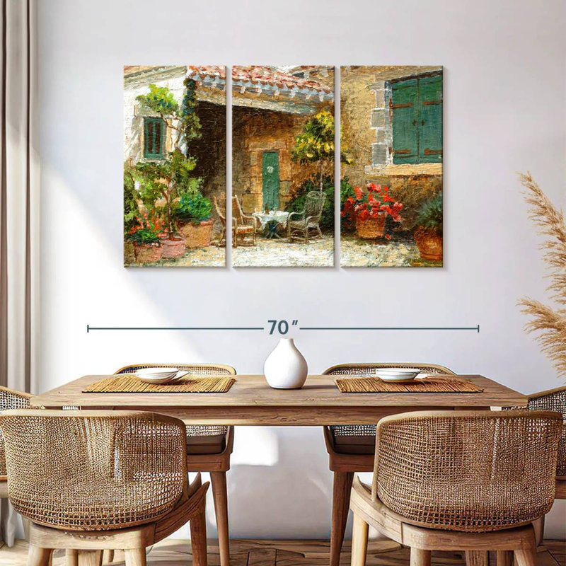 Lilie Provence Barn, 36" H x 57" W