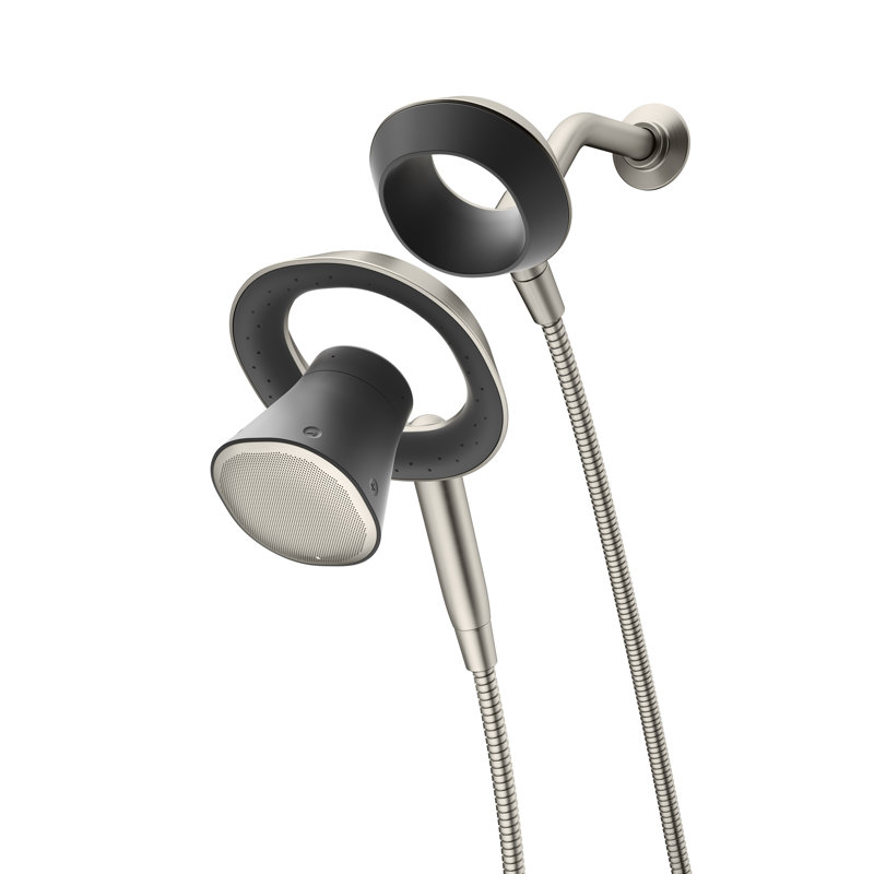 Douche à main Moxie, Nickel brossé éclatant, 2,5 gallons par minute