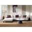 Canapé modulaire Mardi Maroon & Tweed avec 3 coussins
