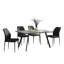 Ensemble de table de salle à manger 5 pièces Isaure-1951258214
