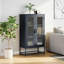 Highboard 68X39x123 Cm Steel-1387111815