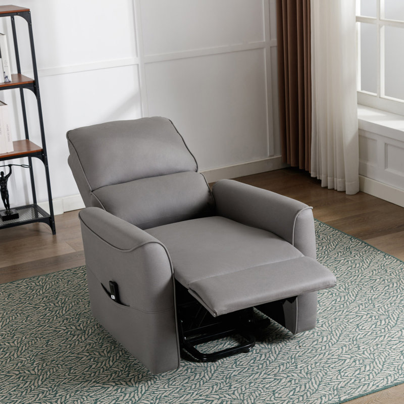 Frieda Rise Recliner, Grey