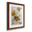 Or et argent Flowerfield I - ensemble de 2 reproductions d'art sur papier encadré-1658931274-1658931277