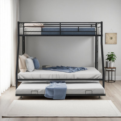 Comptche Standard Bunk Bed with Trundle by Isabelle & Maxâ„¢ by Isabelle & Max