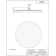 16" Round Thin High Pressure Rainfall Shower Head
