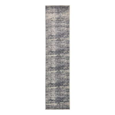Lanett Oriental Blue/Gray Area Rug