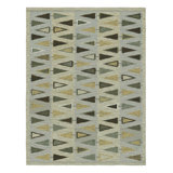 Scandinavian Wool Geometric Area Rug