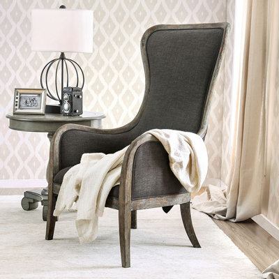 Hewson Upholstered Wingback Chair