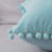 Deconovo Pom-poms Reversible Pillow Cover-1350005446-1350005301