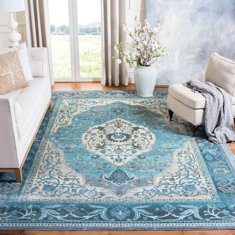 Marques Performance Oriental Rug, Rectangle 5'3" x 7'7"