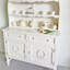Vitrine arquée Shabby Chic - Rangement élégant pour votre maison