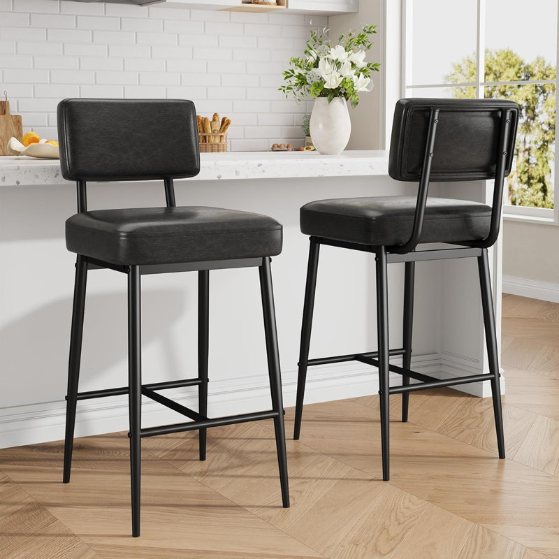 Faux Leather Accent Chair