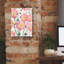  «Sidewalk Anemones 1» par Grace Popp, art mural sur toile, 12 po x 16 po