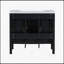 Meuble-lavabo 36 po avec lavabo en résine-946750544