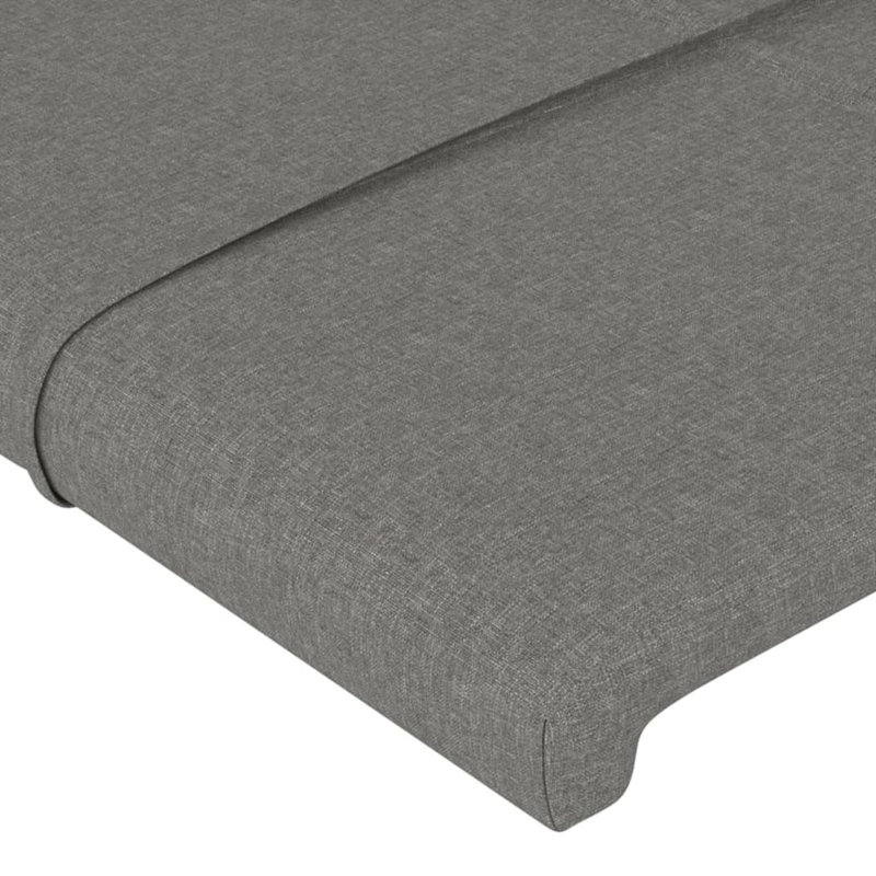 Aveona Headboard, Dark Grey Fabric, 88cm H x 100cm W x 5cm D
