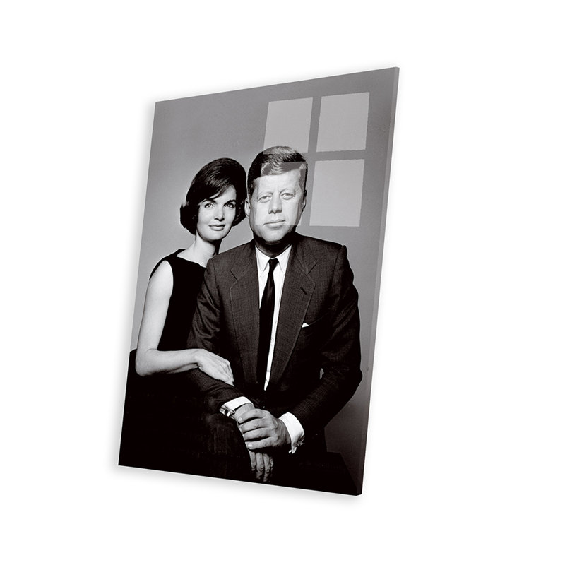 " John & Jackie Kennedy Portrait " by Unknown Artist