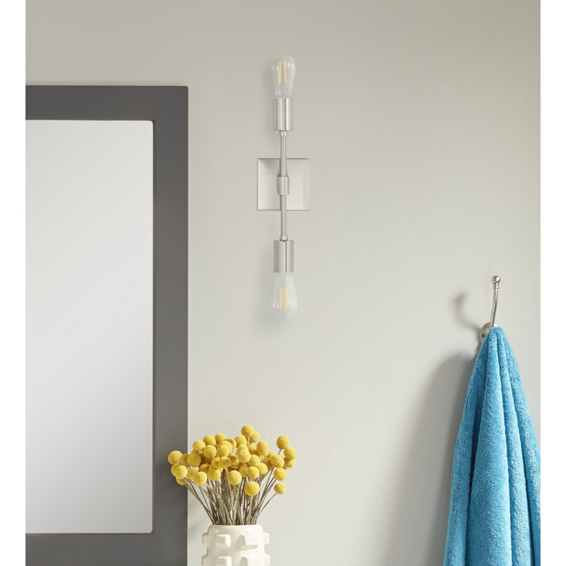 Sigmon Wallchiere, Brushed Nickel