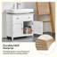 600mm Single Bathroom Vanity with Basin