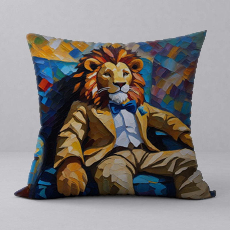 Reversible Throw Pillow