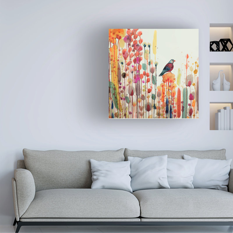 Art sur toile Sylvie Demers, H 35 po x l 35 po