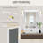 Lunara Belveled Edged Accent Rectangular Bathroom Wall Mirror with Tempered Glass & Rust-proof Aluminimn Framed-238665441-239064151