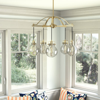 Dominicka 5 - Light Dimmable Geometric Chandelier