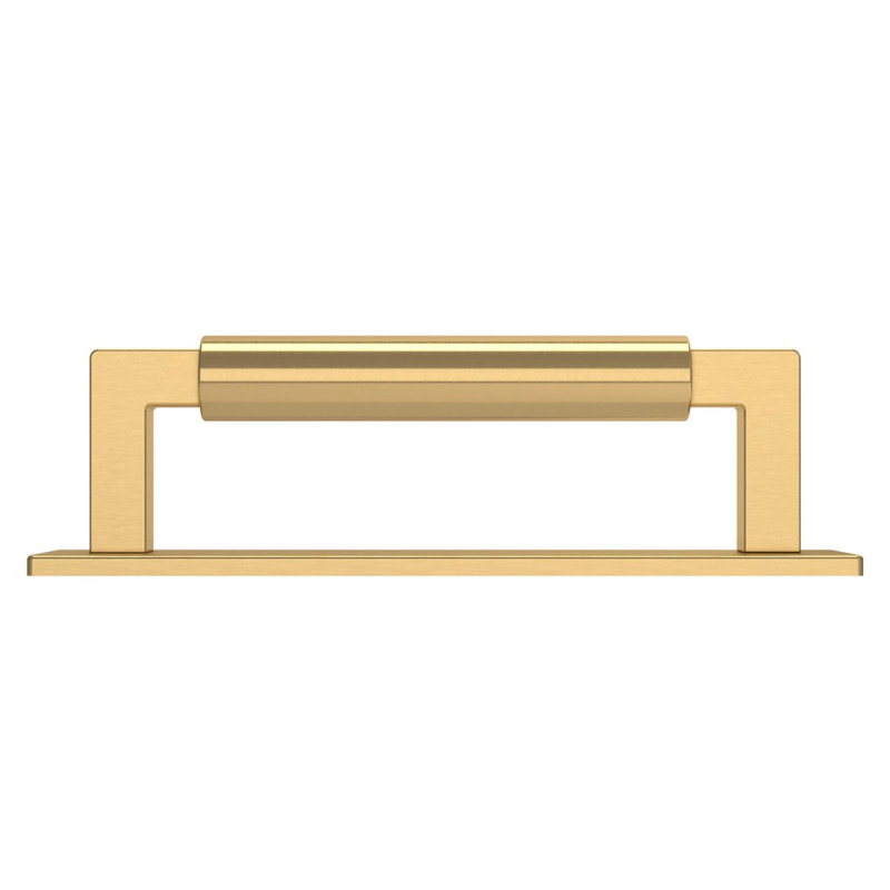 4926 Contemporary Back Plate, Satin Brass