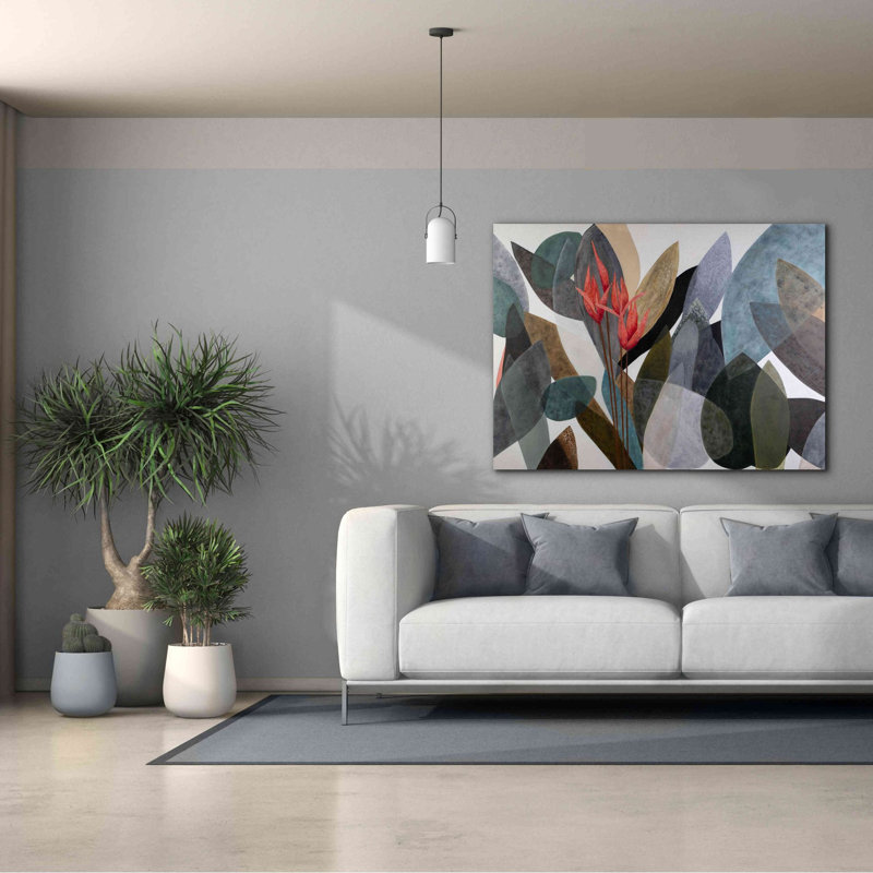 «Jardin Eterno 1» par Daniela Fedele, estampe numérique sur toile, L 54 po x H 40 po