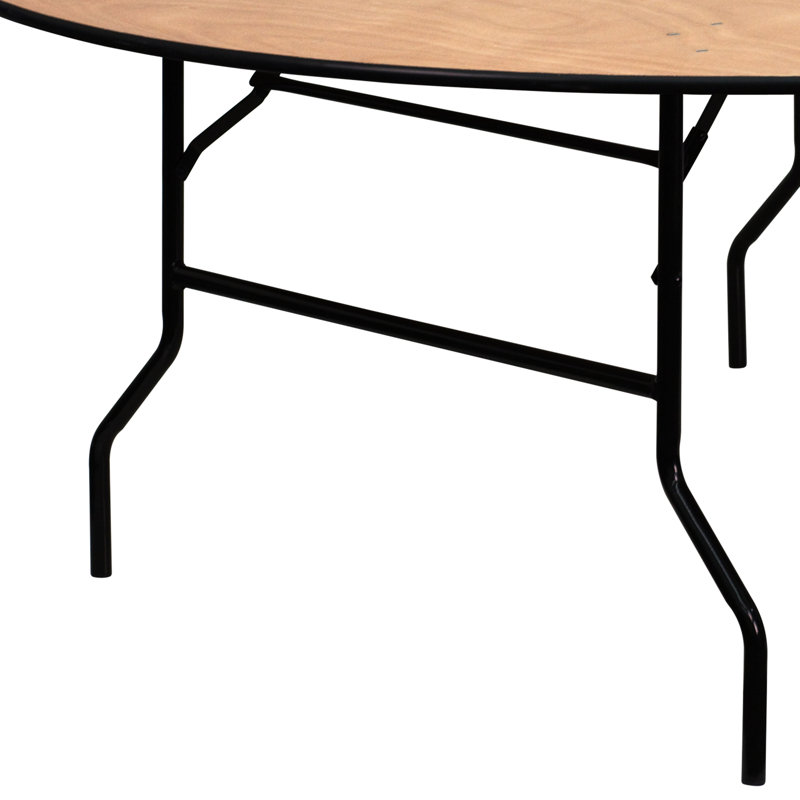 Table de banquet pliante en bois 72 po Wofford