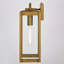 Applique murale d'extérieur en laiton doré à 1 lumière H 16,75 po Haviland-1013223604-1029519023
