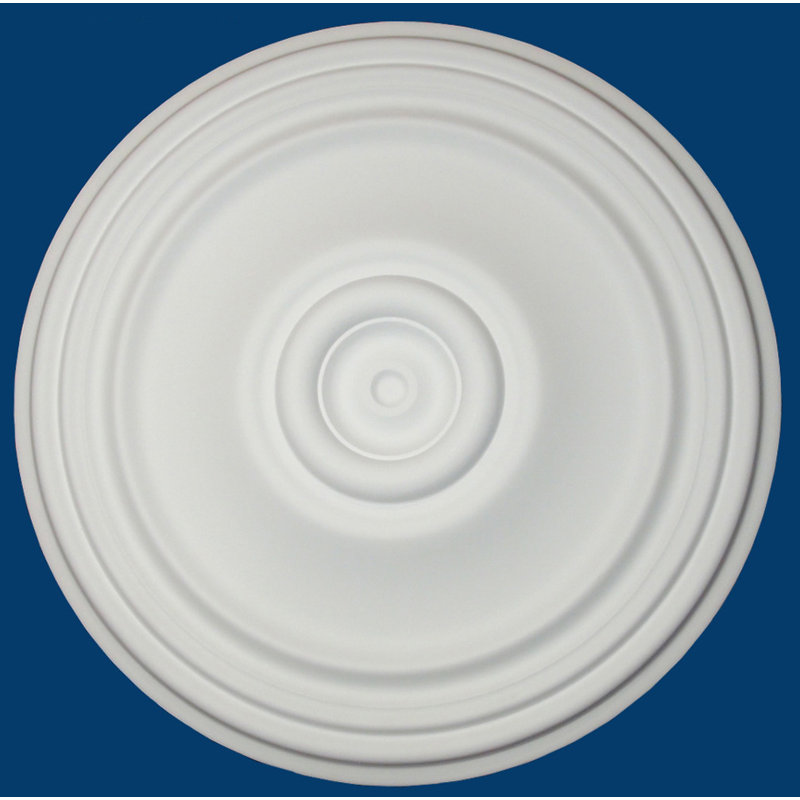 21'' H x 21'' W x 1.5'' D Composite Ceiling Medallion