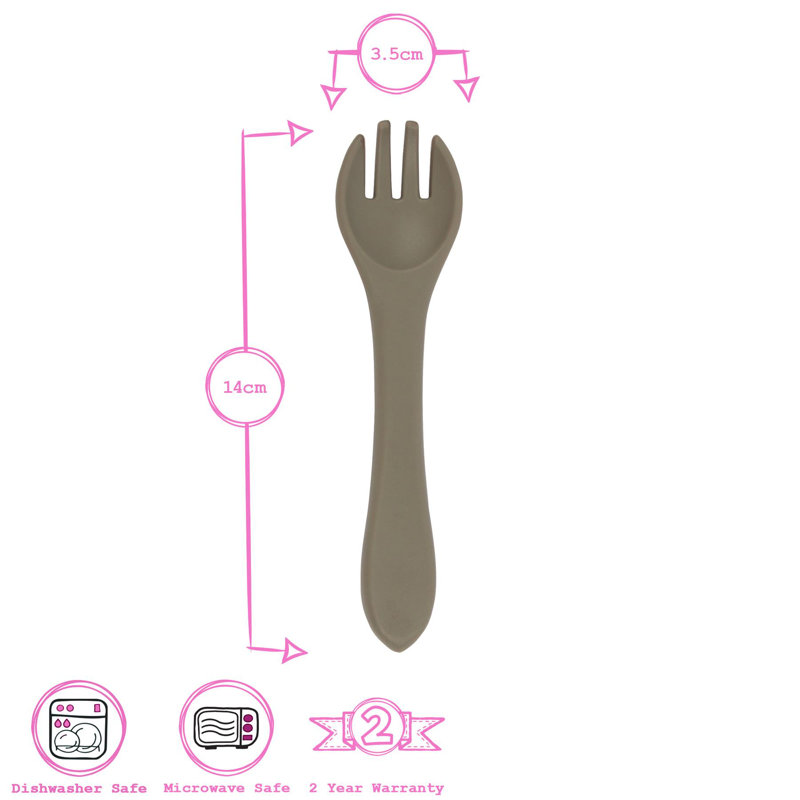Baby Flatware, Green