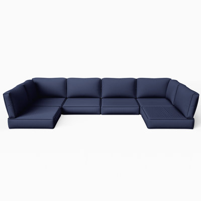 Wynee Outdoor Cushions Set 5" Outdoor Furniture Replacement Cushions Patio Furniture Cushions And Sectional Cushions