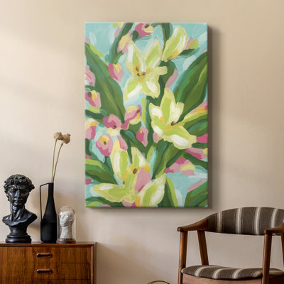 Floral Vibration I - Gallery Cavas sur mesure