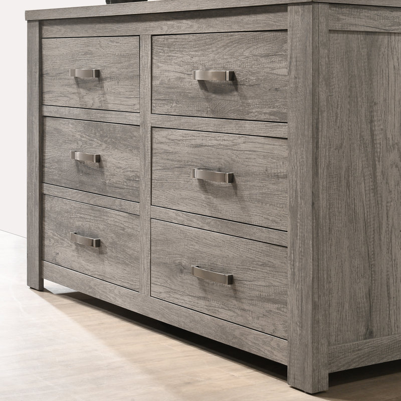 Commode double 6 tiroirs Teme Wood