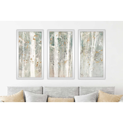 " A Woodland Walk II " 3 - Pieces