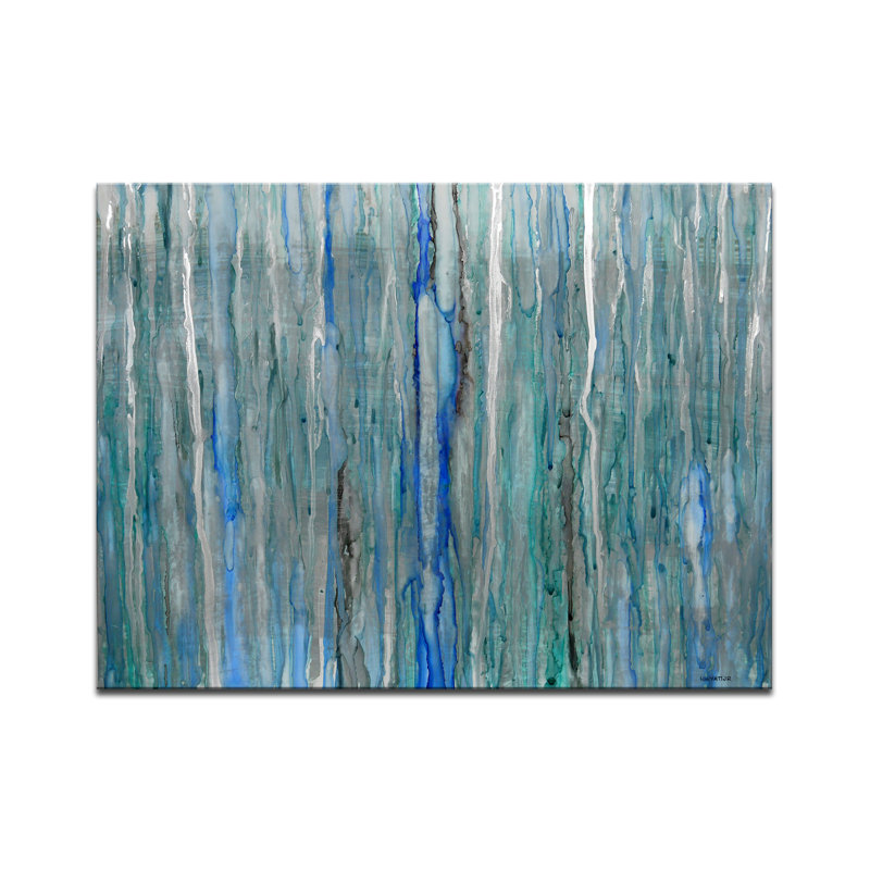 " Arctic Rain " by Norman Wyatt Jr. Acrylic Print, Wrapped Canvas, 16" H x 20" W