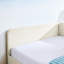 Structure de lit double tapissier pleine grandeur avec 2 tiroirs de rangement, velours beige réglable pour un confort de chambre à coucher moderne-421799205-421799206
