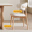Wavy feet sintered stone dining table set-110775019